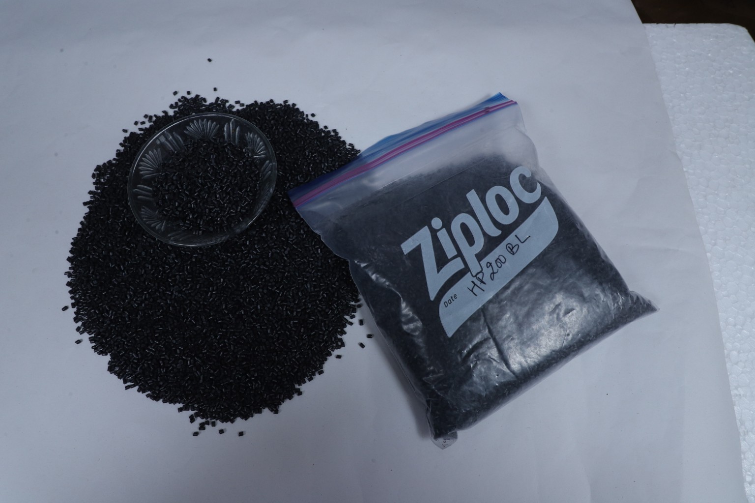 HIPS 200 BL recycled granules