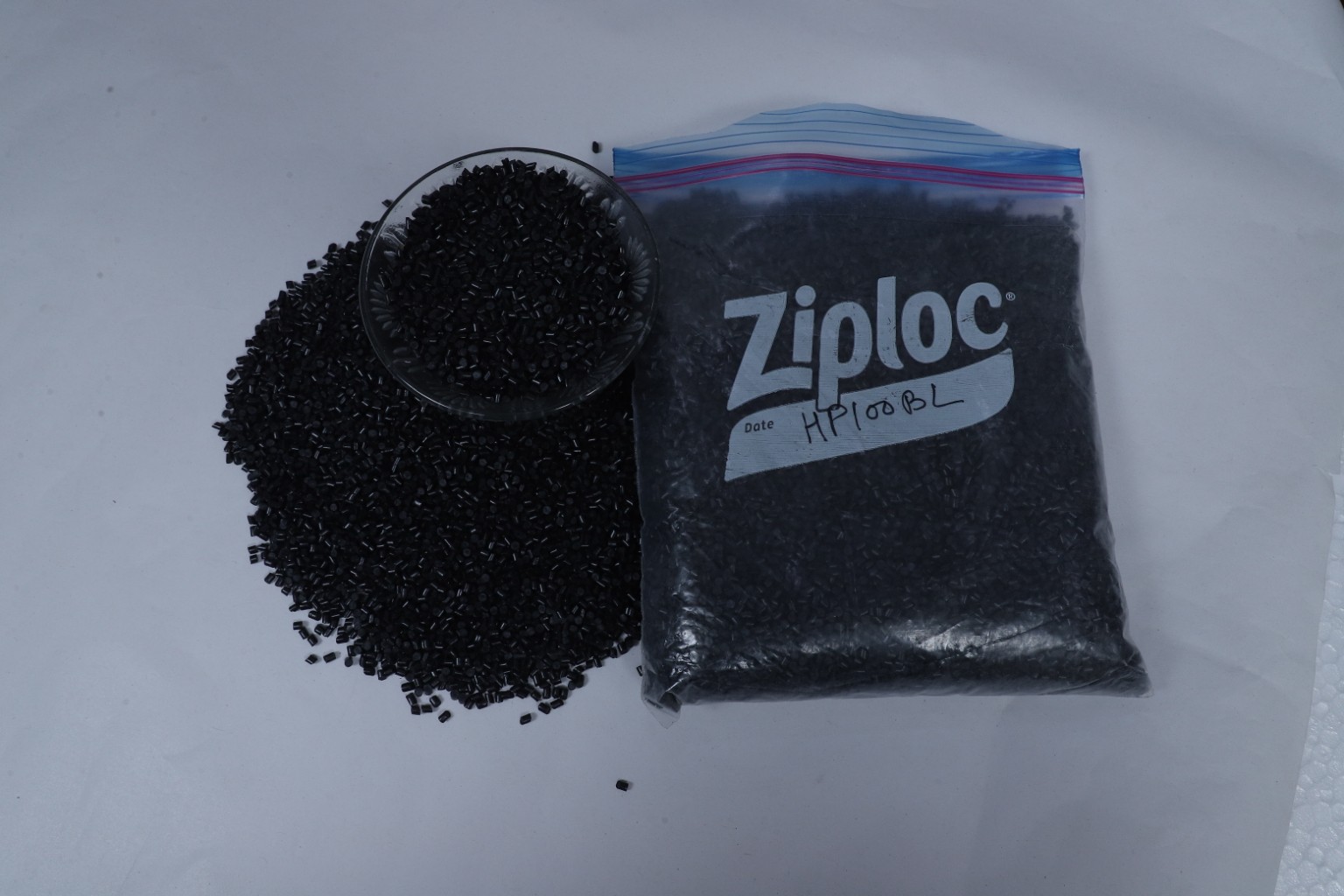 HIPS Black Super recycled granules